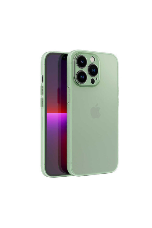 Apple Iphone 13 Pro Max Uyumlu Kılıf Tiny Kapak (Açık Yeşil)