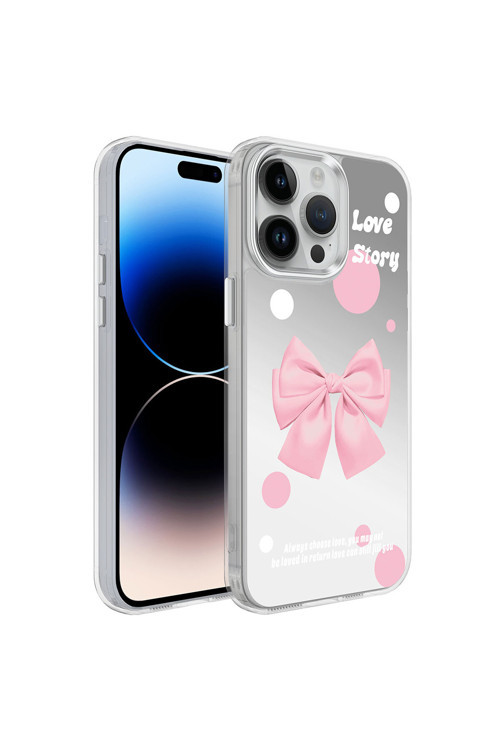 İphone 14 Pro Uyumlu Aihttgli Parlak Tasarımlı Mimbo Kılıf-No2