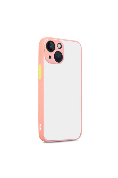 İphone 13 Uyumlu Hux Kılıf-Pembe