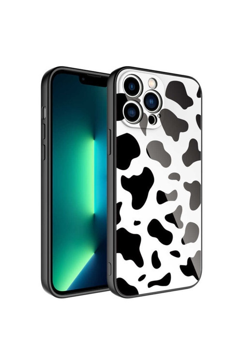 Apple Iphone 11 Pro Max Uyumlu Kılıf Kamera Korumalı Desenli Sert Silikon Epoksi Kapak (No7)