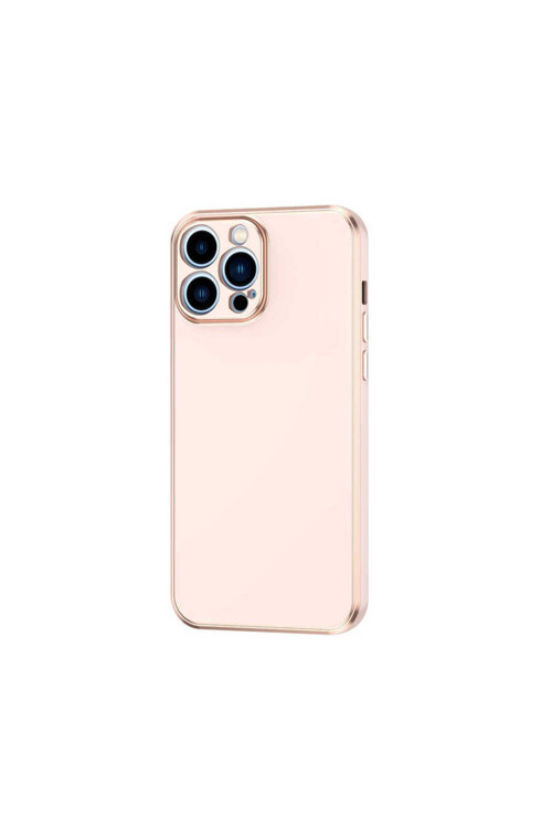 Wowcase İphone 12 Pro Uyumlu Bark Kılıf-Rose Gold