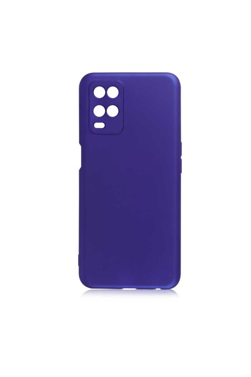 Oppo A54 4G Uyumlu Kılıf Premier Silikon Kapak (Saks Mavi)