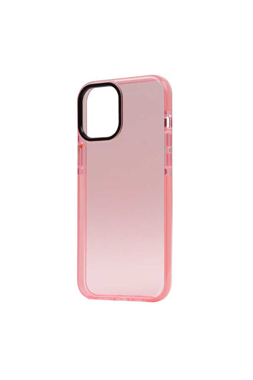 İphone 12 Uyumlu Mkc Punto Kılıf-Pembe