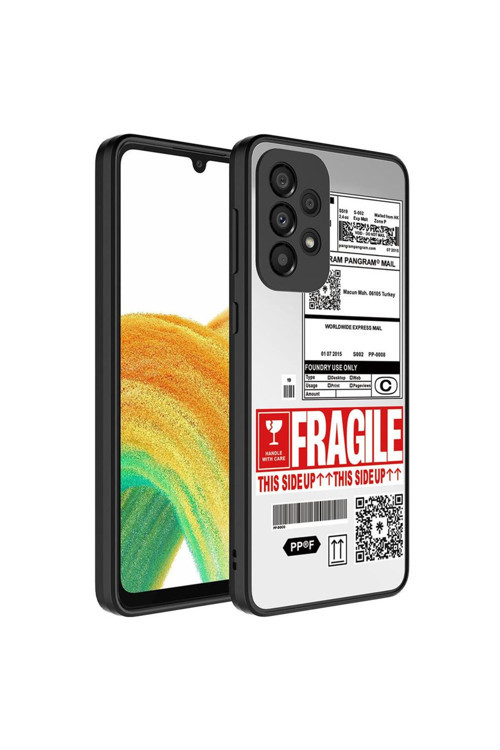 Galaxy A33 5G Kılıf Aynalı Desenli Kamera Korumalı Parlak Mirror Kapak
