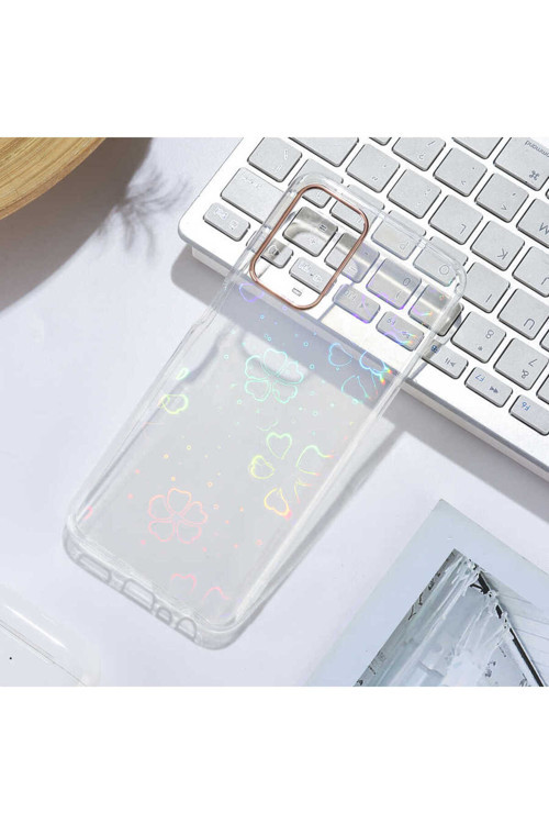 Oppo A54 4G Uyumlu Kılıf Sidney Desenli Sert Kapak-Flower No3