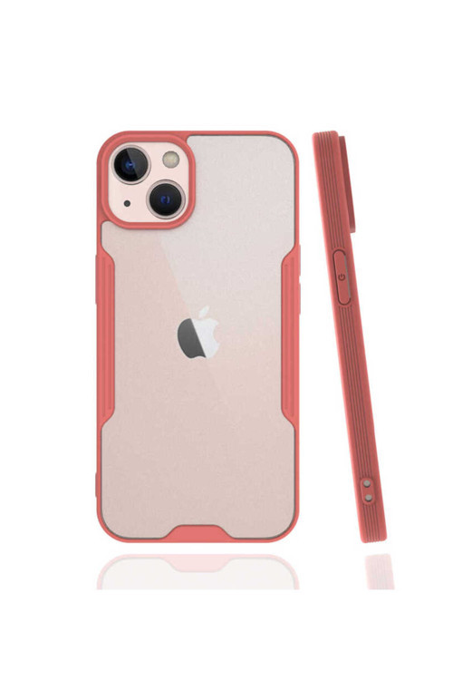 İphone 13 Uyumlu Parfe Kılıf-Pembe