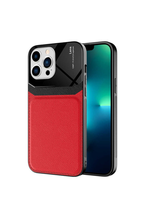 Uyumlu Iphone 13 Pro Max Kılıf ? Emiks Kapak Renk Kırmızı
