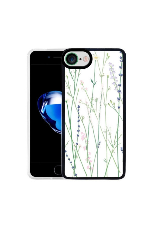 Uyumlu Iphone Se 2022 Kılıf M-Fit Desenli Kapak - Flower No4