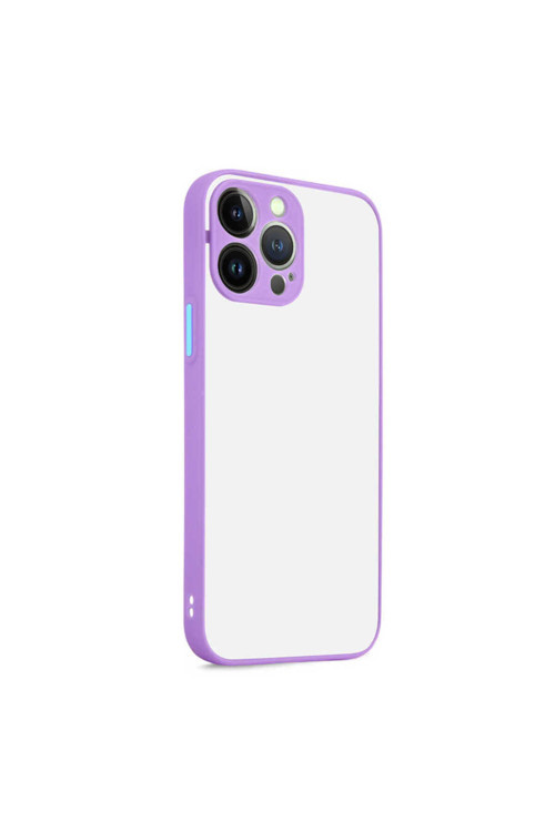 İphone 13 Pro Uyumlu Hux Kılıf-Lila