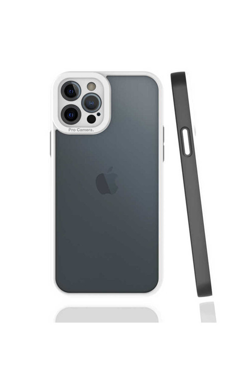İphone 12 Pro Uyumlu Mima Kılıf-Siyah
