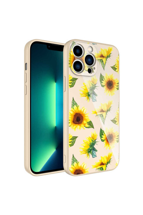 İphone 11 Pro Max Uyumlu Kamera Korumalı Desenli Sert Silikon Epoksi Kılıf-No2