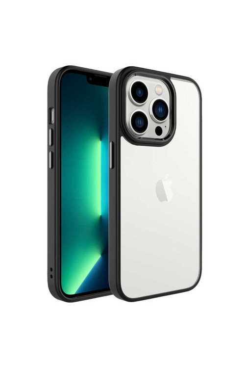 Uyumlu Apple İphone 14 Pro Kılıf Krom Kapak