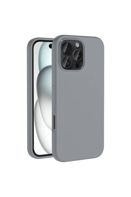 İphone 16 Pro Max Kılıf Magsafe Şarj Özellikli Sıvı Teknolojili Silinebilir Sert Kivi Kapak-Nat