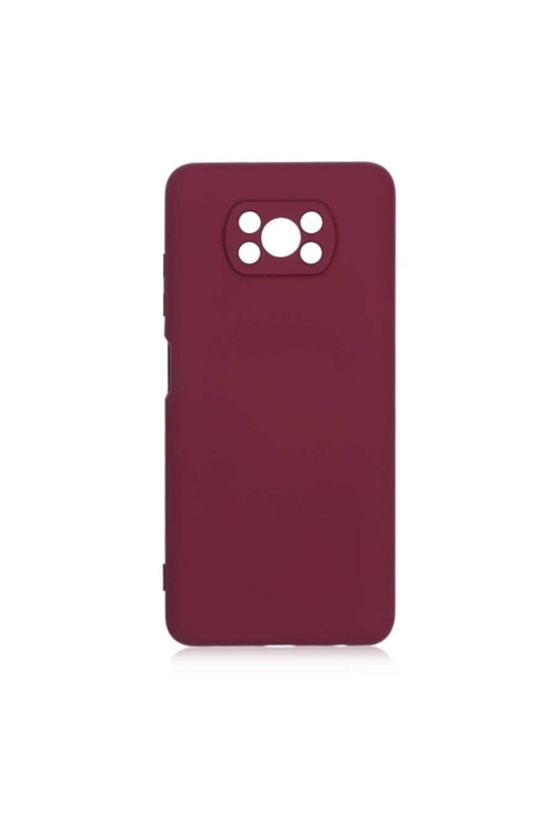 Xiaomi Poco X3 Ile Uyumlu Kılıf Mara Lansman Kapak Renk Koyu Mor