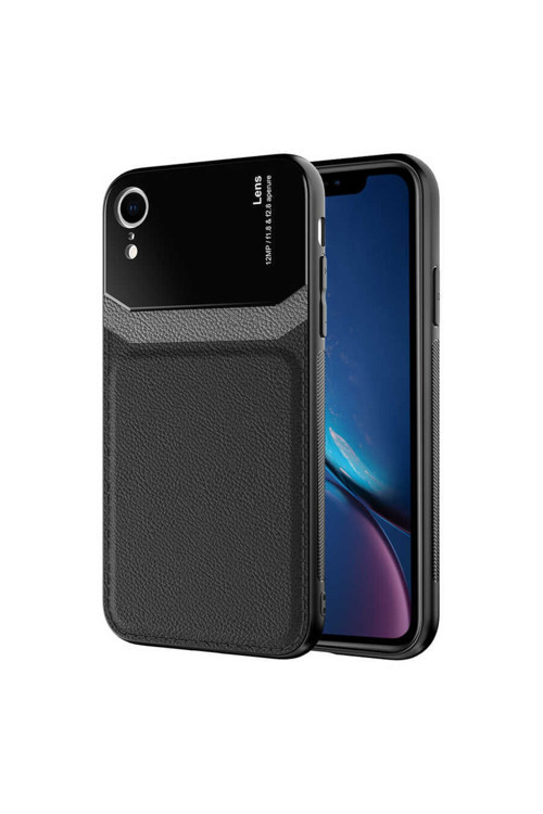 Apple Iphone Xr 6.1 Kılıf ? Emiks Kapak Renk Siyah