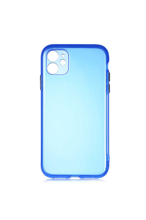 İphone 11 Uyumlu Bistro Kılıf-Mavi