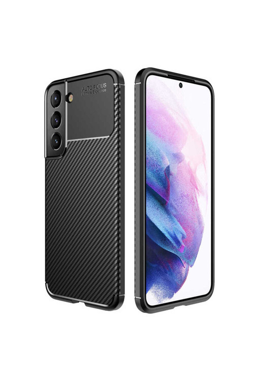 Galaxy S22 Kılıf Negro Silikon Kapak - Siyah