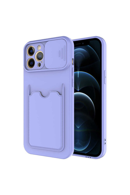 Apple Iphone 12 Pro Max Kılıf ? Kartix Kapak Renk Lila