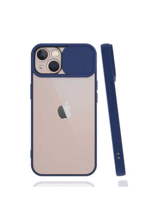 İphone 13 Uyumlu Lnsm-İ Kılıf-Lacivert