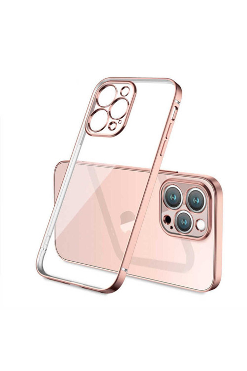 İphone 13 Pro Uyumlu Gbox Kılıf-Gold