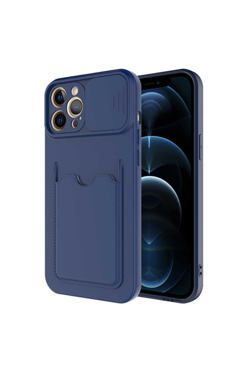 Iphone 12 Pro Uyumlu ? Kartix Kapak - Lacivert