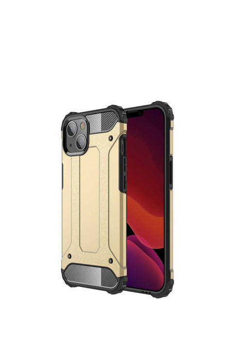 Iphone 13 Mini Kılıf Crash Silikon Renk Gold Uyumlu