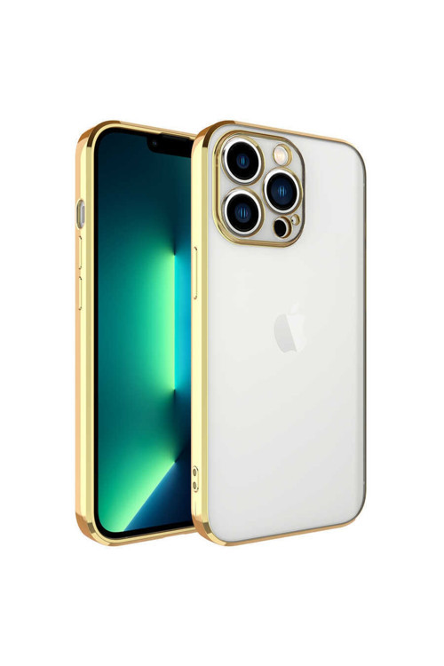 Iphone 13 Pro Uyumlu Kılıf Glitter Full Renkli Silikon Kapak