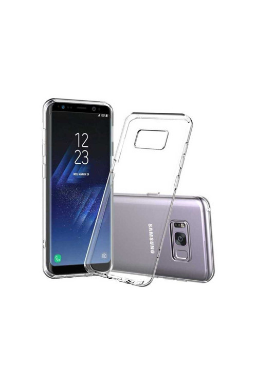 Galaxy S8 Kılıf Khyr Süper Silikon Kapak - Renksiz