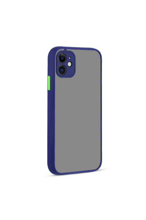 İphone 11 Uyumlu Hux Kılıf-Lacivert