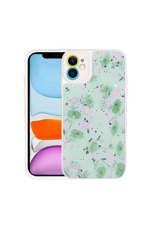 İphone 11 Uyumlu Kamera Korumalı Sert Desenli Pami Kılıf-No3