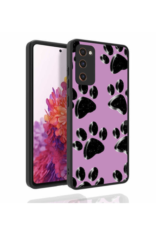 Galaxy S20 Fe Kılıf Desenli Kamera Korumalı Parlak Nora Kapak Renk No3
