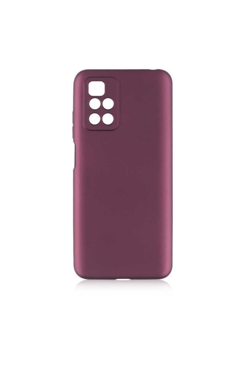 Xiaomi Redmi 10 Kılıf Premier Silikon Kapak - Mürdüm