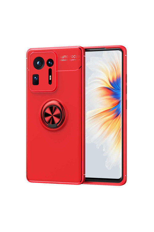 Mi Mix 4 Kılıf Ravel Silikon Kapak - Kırmızı