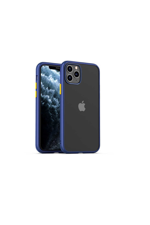 Iphone 11 Pro Max Uyumlu Kılıf Hom Silikon - Lacivert