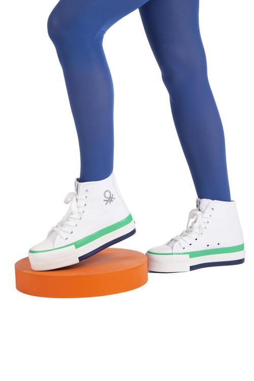 ® | BN-30944 - 3114 Beyaz Yesil - Kadın Spor Ayakkabı