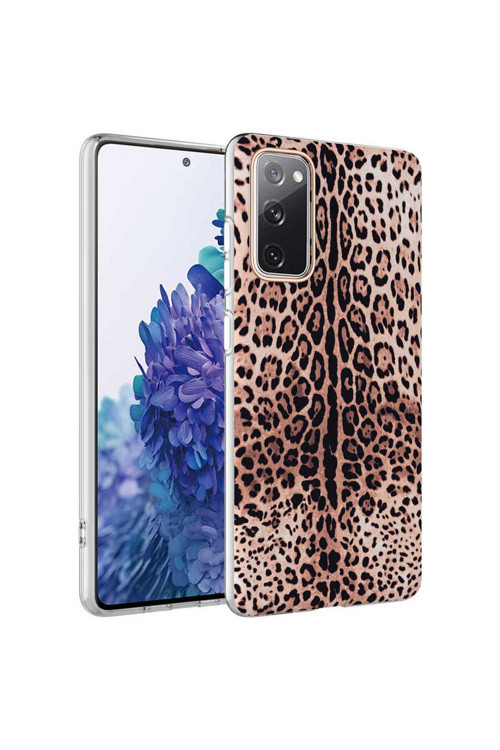 Galaxy S20 Fe Csm Bella Kılıf-Leopar
