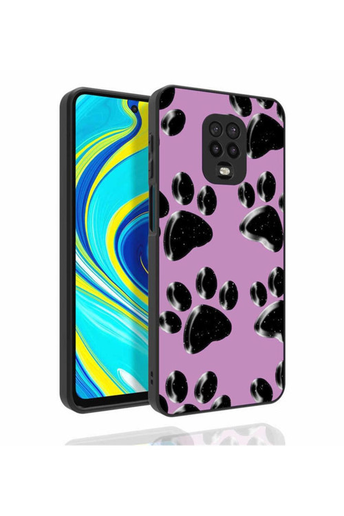 Xiaomi Redmi Note 9 Pro Kılıf Desenli Kamera Korumalı Parlak Nora Kapak