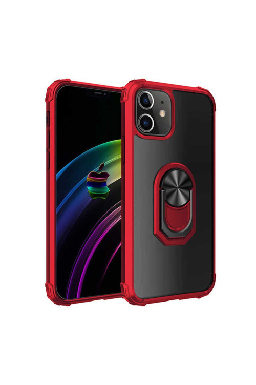 İphone 12 Mini Uyumlu Mola Kılıf-Kırmızı