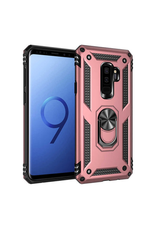 Samsung Galaxy S9 Plus Kılıf Vega Kapak (Rose Gold)