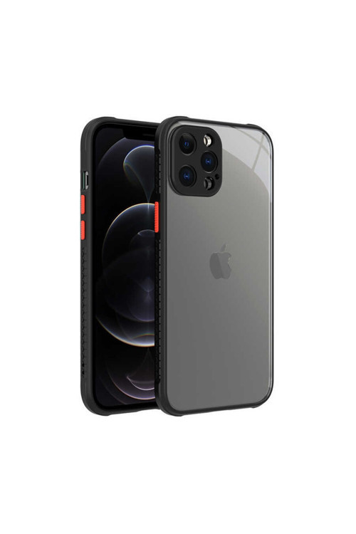 Iphone 12 Pro Max Kılıf ?? Kaff Kapak Renk Siyah