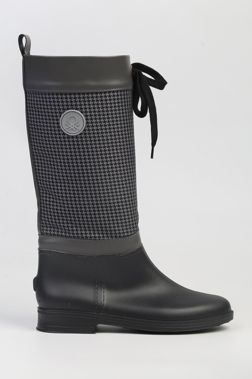 ® | BN-50083 - 34124 Gri Beyaz-Kadın Bot