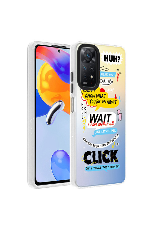 Xiaomi Redmi Note 12 Pro 4G Kılıf Desenli Dragon Sert Kapak Uyumlu