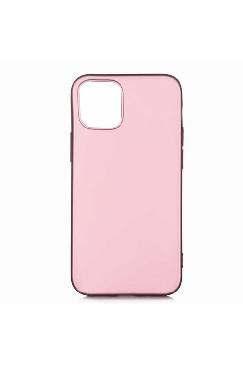 Apple Iphone 12 Pro Max Uyumlu Kılıf Premier Silikon Kapak (Rose Gold)