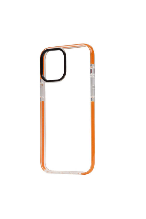 Apple Iphone 12 Pro Max Uyumlu Kılıf Punto Kapak (Turuncu)