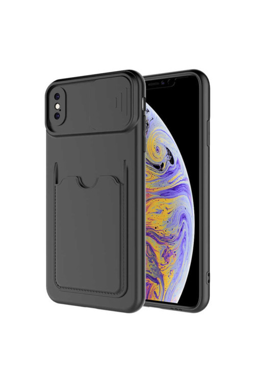 Iphone X Uyumlu Kılıf ? Kartix Kapak-Siyah