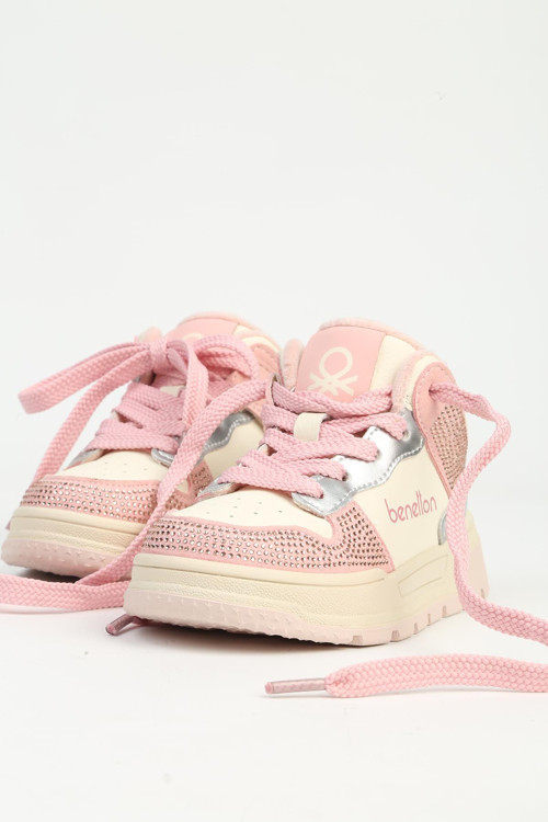 Pembe Kız Çocuk Sneaker İTHAL BNI-12038