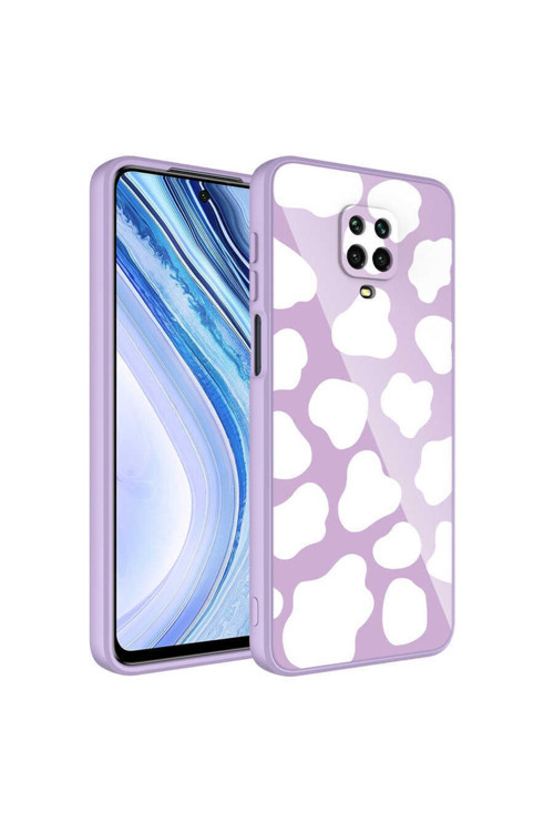 Xiaomi Redmi Note 9S Kılıf Kamera Korumalı Desenli Sert Silikon Epoksi Kapak