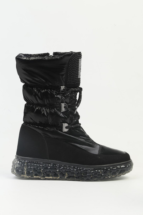 Pierre Cardin® | PC-52662 - 3695 Parlak Siyah - Kadın Bot