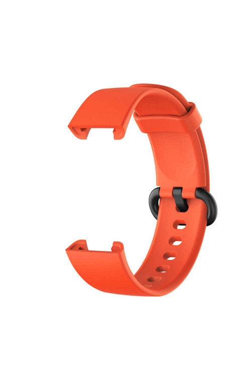 Xiaomi Redmi Watch (Mi Watch Lite) Uyumlu Klasik Pak Kordon Turuncu