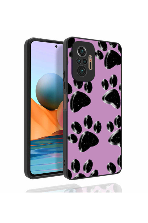Redmi Note 10 Pro Kılıf Desenli Kamera Korumalı Parlak Tuva Nora Kapak - No3